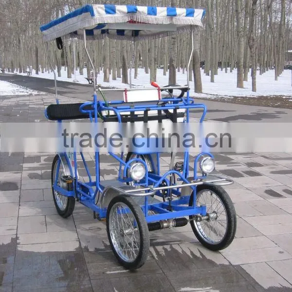 BLUE FOUR-WHEEL LEISURE BIKE photo-3