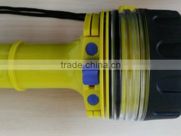 2015 50m Water Proof 6v 8W Led Underwater Flashlight Torch for Scuba Diving photo-5