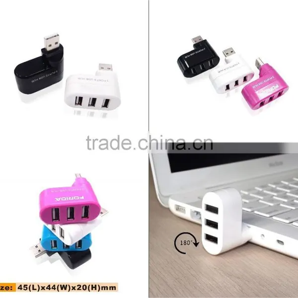3 Ports Mini Usb Hub photo-5