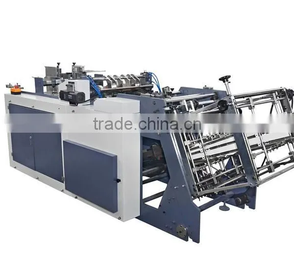 CE Certificate MR-800C Hot Sale Automatic High Speed Carton Erecting Hamburger Box Machine by Water-based Adhesive Glue Sealing Quality Choice photo-2