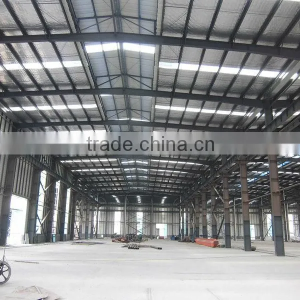 ISO Steel Structure Processing Workshop Good Equipment