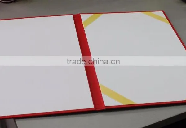 Best Selling Pu/genuine Leather Customer Design Certificate Holder photo-6
