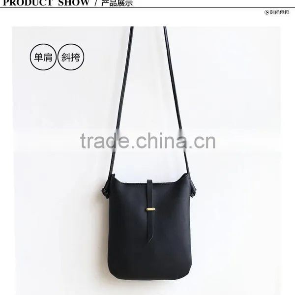 2016 Hot Selling Coin Purse Fashion Mini Bucket Bag Leather Bag With Shoulder photo-3