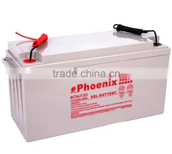 UPS Battery/Solar Battery Rechargeable GEL Lead Acid Battery 12v 150ah