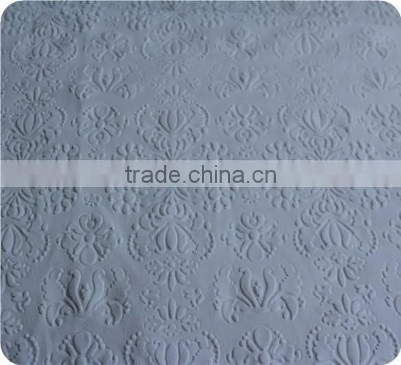 100% POLYESTER EMBOSSED KNITTING FABRIC FOR DRESS photo-3