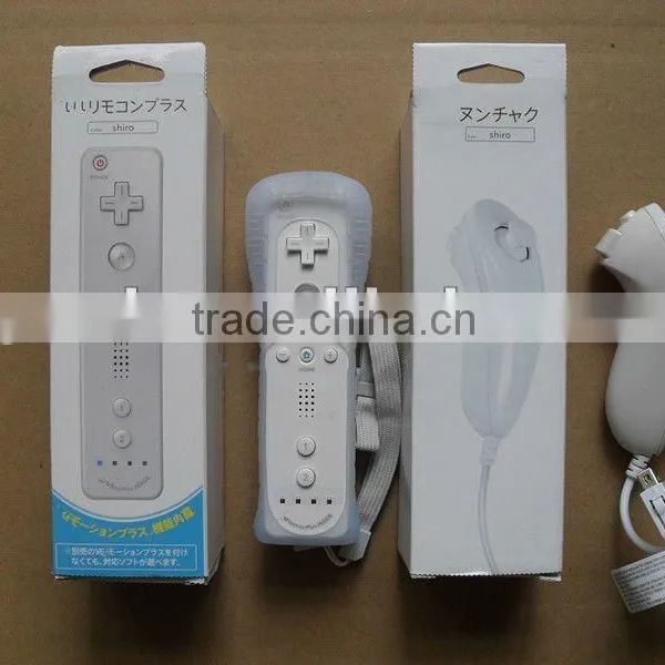 Remote and nunchuk for WII(Japanese Version)