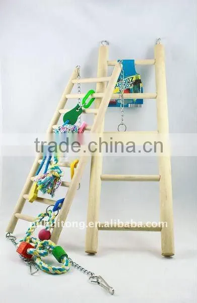 Wooden Bird Toy Bird Ladder