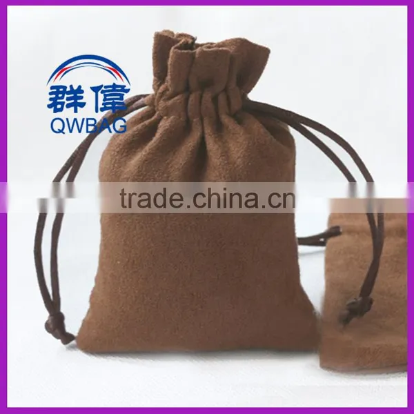 Velvet Drawstring Bag for Jewelry Packaging, Drawstring Velvet Bag photo-5