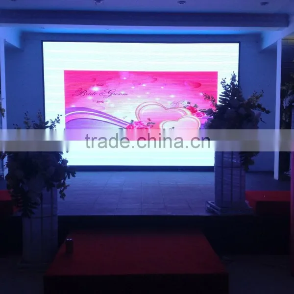 HOT Sale P4 SMD Indoor Full Color Led Screen / P4 RGB Advertising Rental Led Display / P4 Indoor Led photo-2