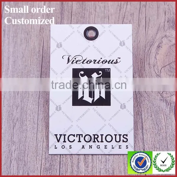 Kraft Perforated Animal Jean Hang Tags With Your Own Logo photo-4