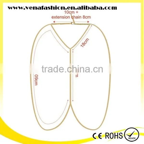 Chain Strap Body Chain Dress, Body Chain Jewelry for Women photo-4