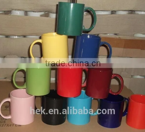 12oz Two Tone Solid Color Mugs photo-2