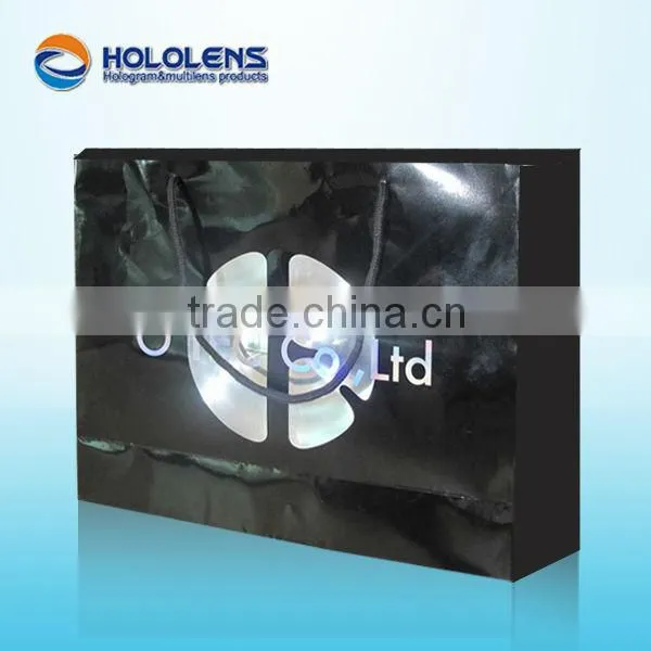 Customised Shopping Bag With PET Multi Lens Film