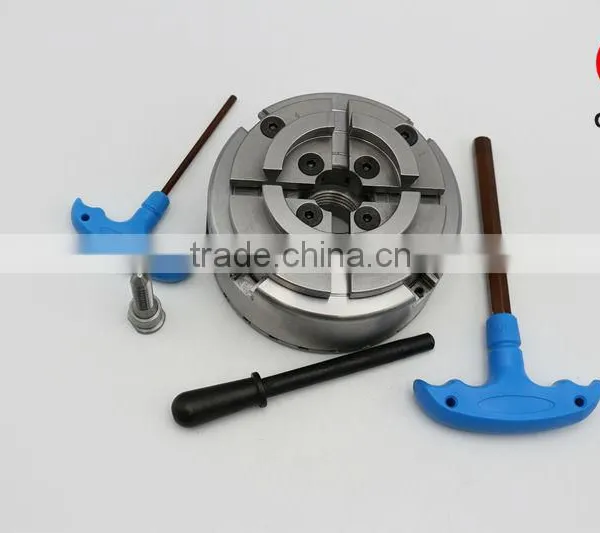 4 Jaw Wood-working Scroll Lathe Chucks photo-3