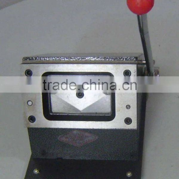 PVC card cutting machine