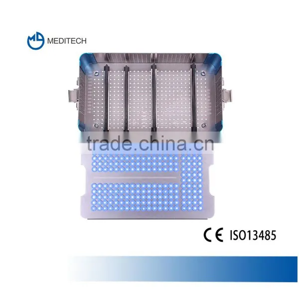Medical Spinal Pedicle Screw Box, Orthopedic Sterilization Box, Orthopedic Instruments