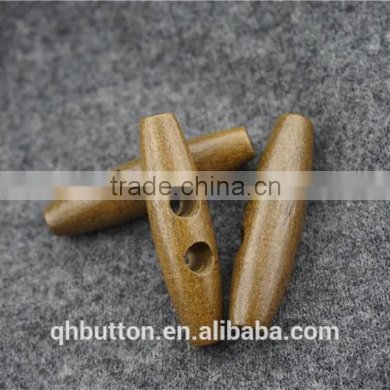 FASHION CAFE WOOD TOGGLE BUTTON FOR GARMENT ACCESSORIES photo-2