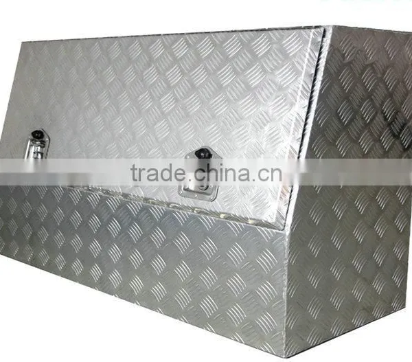 Household Portable Aluminum Tool Case With Top Plastic Handle OEM 004 photo-6