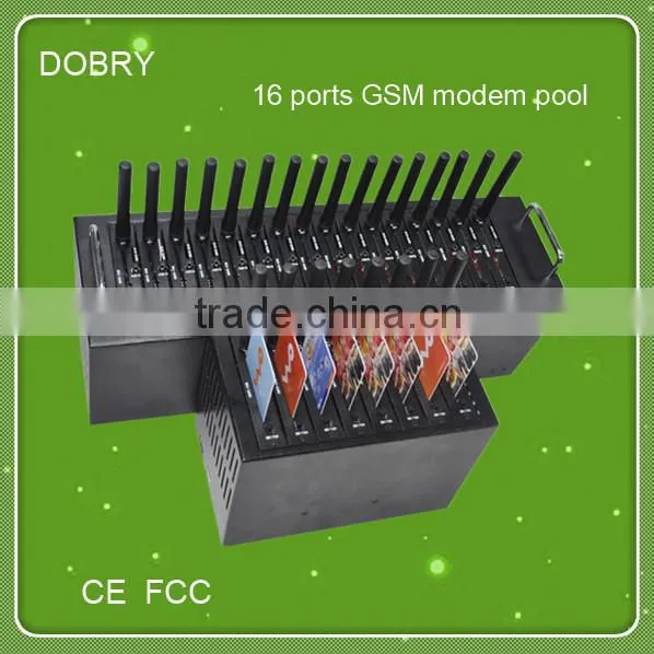 Bulk Gsm Modem Wireless Gsm Modem Pool 16 Channel With IMEI SMS MMS photo-4