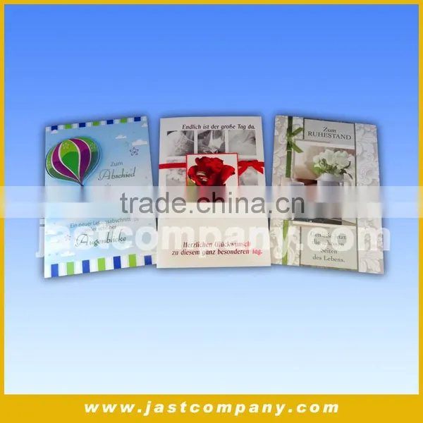 Paper Greeting Card, Unique Printing Greeting Folding Paper Card photo-3