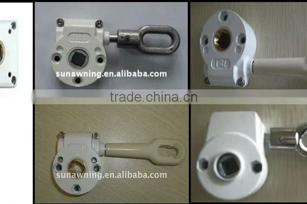 manual awning components,metal/copper core gear box