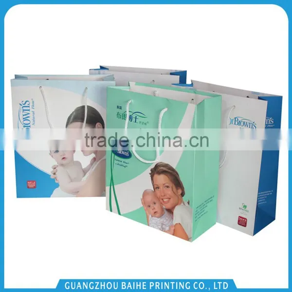 Since the Custom Paper Bag Printing Trademark Printing High Quality Made in China