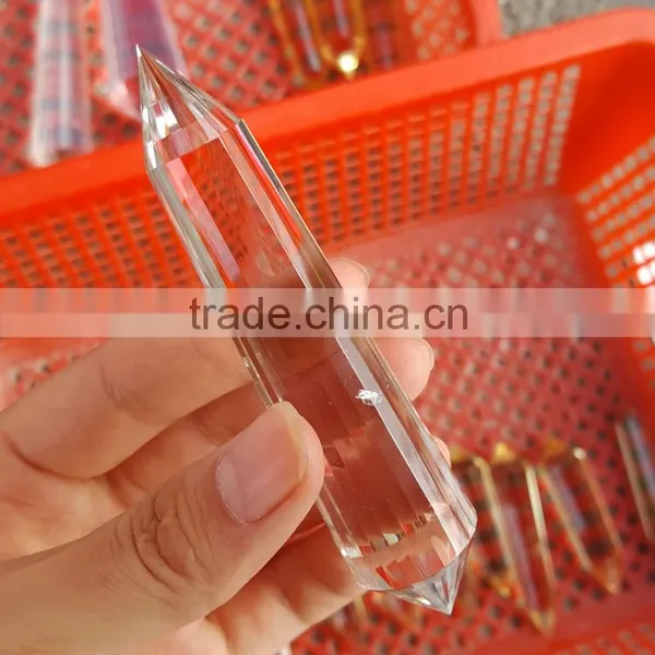 Perfect Double Terminated 24 Facets Clear Crystal Vogel Points photo-3