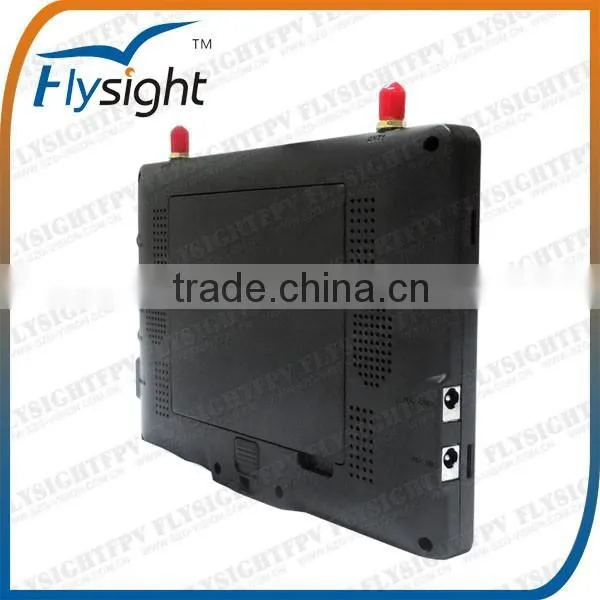 C108 Flysight 7'' FPV Monitor Black Pearl With HDMI Audio Input Built-in 32CH Diversity Receiver for RC Helicopter/Hexacopter photo-5