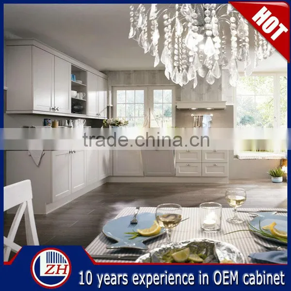 China Modern Design Wood Neer Pvc Kitchen Cabinet photo-2