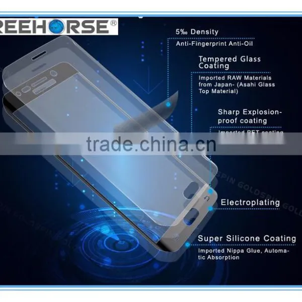 2016 New Product,3D Curved Full Cover Tempered Glass Screen Protector for Samsung Galaxy S7 Edge photo-5