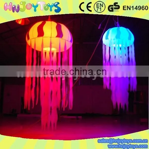 2016 Hot Sale Led Inflatable Jellyfish, Color Changing Jellyfish Light for Event Decoration photo-2