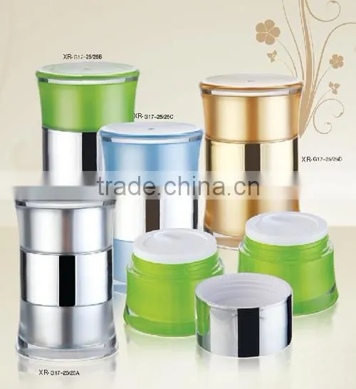 Cosmetic Acrylic Jar With Double Liner photo-2