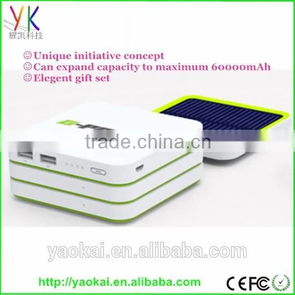 Solar phone charger waterproof Solar powerbank 10000mah for iphone samsung ipad ipod