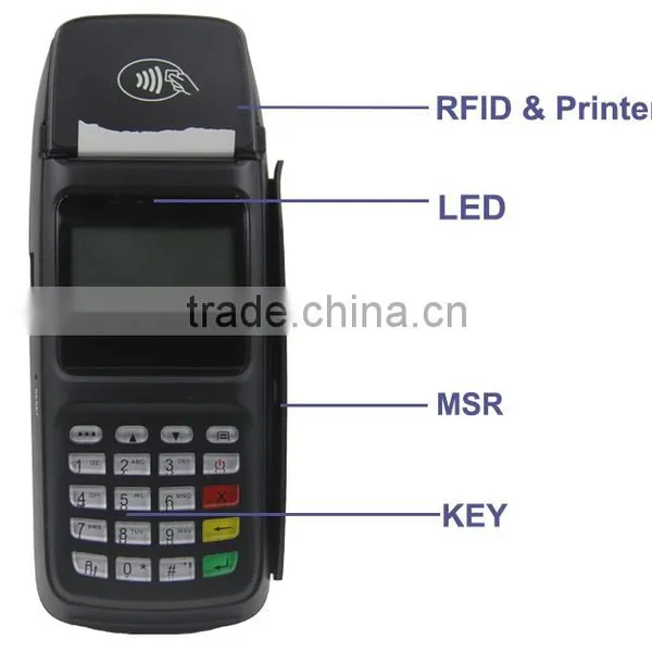 Linux Financial Smart Handheld POS With NFC Terminal,built in Printer photo-4
