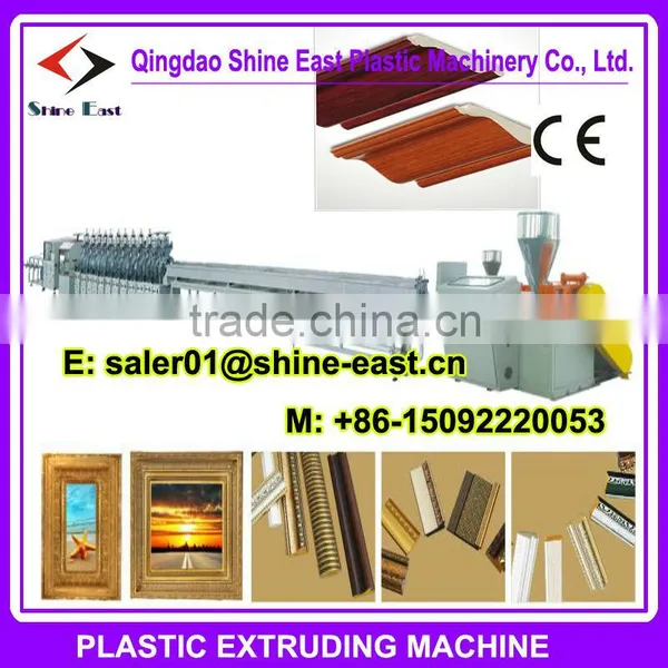 PS Foaming Phtoto Frame Production Line / Frame Picture Moldings Profiles Production Line photo-3