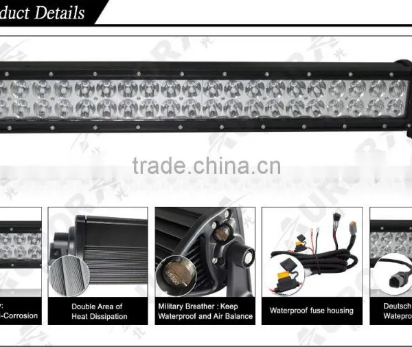 50inch AURORA Patented IP69K Waterproof High Quality 4x4 off Road Light photo-3
