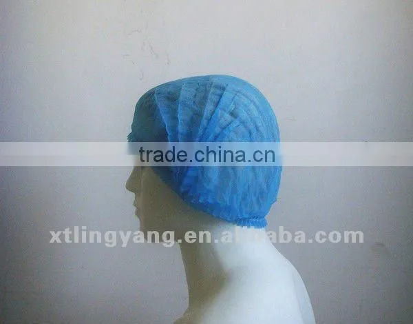 DISPOSABLE MEDICAL HIGH QUALITY NONWOVEN MOB CAP photo-4