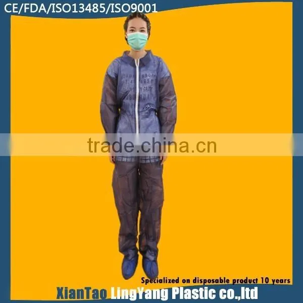 2015 New Safety Disposable Working Overalls With Hood photo-3