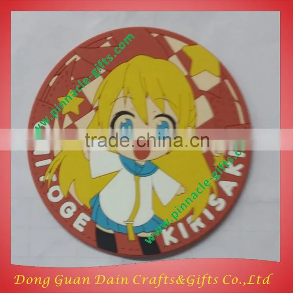 Promotion Custom Printed Drinking Good Quality Debossed Silicone or PVC photo-4