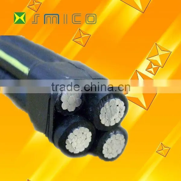 ABC Cable/ Al/XLPE 0.6/1kV Overhead ABC Cable
