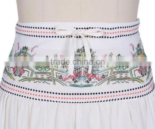 New Stylish Lady Women's Fashion Leisure Beach Sexy Irregular Length Chiffon Skirt photo-4
