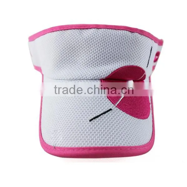 Wholesale White Outdoor Sport Travel Sun Visor Hats Summer Hats for Women photo-2