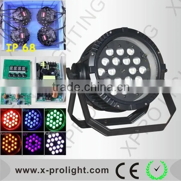 Mini Led Wash Light 6in1 18pcs Led Par Wash Lightwaterproof