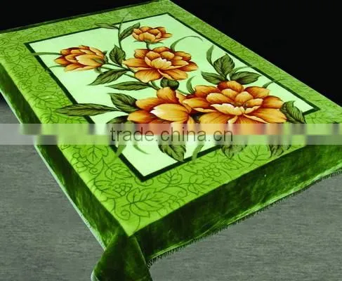100% Polyester Wholesale Thermal Protection Container Home Mink China Supplier Double Layer Mink Blanket photo-5