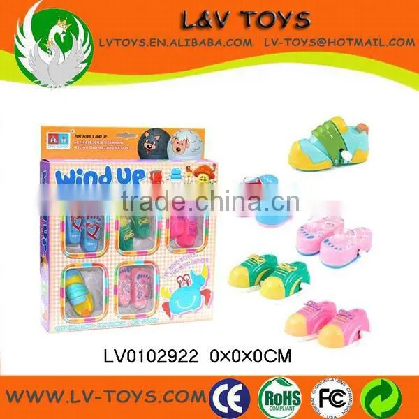 Cute Plastic Promotional Toys Wind up Shoes