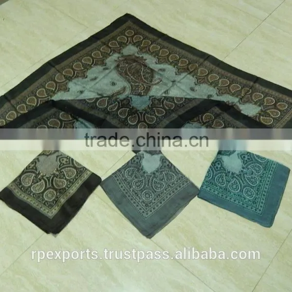 Fancy Silk Printed Scarf 2016-2017 photo-4