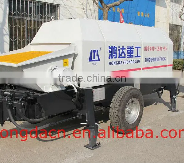 Professional Factory Made Good Quality Trailer Concrete Pump HBT60S1816 110
