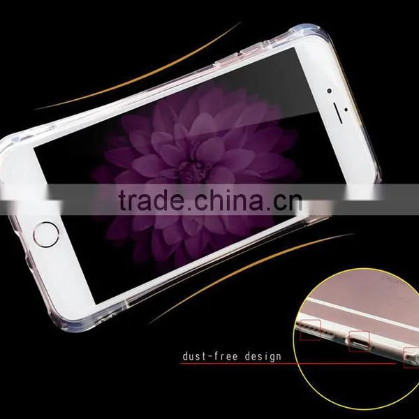4.7 Inch Shockproof Transparent TPU Funky Mobile Phone Cover Case photo-3