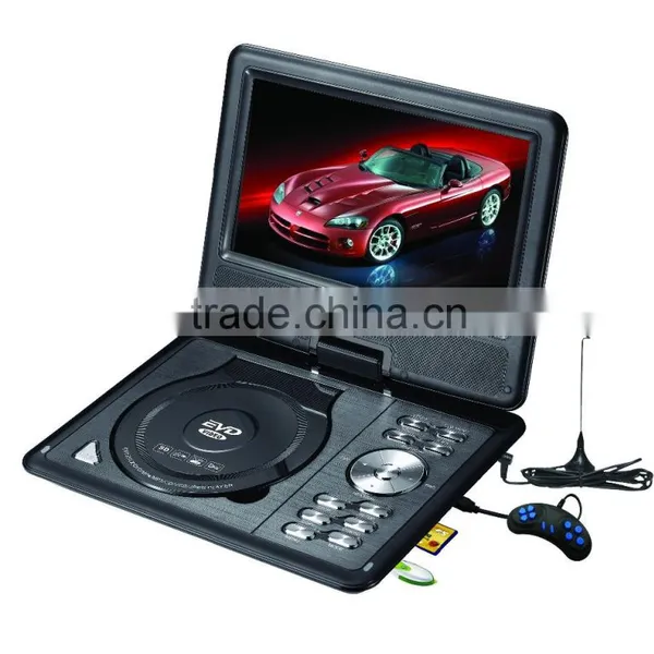 9.8" Inch DVD Interface: SD/USB/TV/Earphone/AV Input-out/Game photo-3