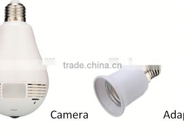 WiFi Fisheye Cloud Smart Bulb Wifi Camera 12v photo-4